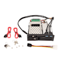 Miniatyrbild 1 av 8: 3,5 tum SATA intern hårddiskfack 2,5/3,5 tum Dual USB3,0 Upp till 6 Gbps Hot Swap-fack utan design SATA HDD-monteringsfäste