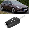 Pikkukuva 7 / 8: Auton avaimen kuori 3 painikkeella Avaimenvaihto kuoren vaihto Sopii Opel White Button Type