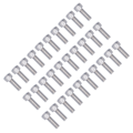 Miniatyrbillede 8 af 8: 30 stk M5 Cylindrisk Hoved Hex-skruer A2 Rustfrit Stål Hex-skruer Skruesæt M5 X 14