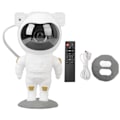 Miniatyrbilde 1 av 8: Projektorlys Astronaut Robotlampe Fjernkontroll Astronautlys USB for innredning i soverommet