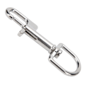 Miniatyrbilde 8 av 8: Dykk i rustfritt stål Enkelendede Snap Clips Single Eye Bolt Snap Hooks Spenne 100 mm/3,9 tommer