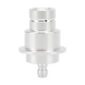 Miniatyrbild 1 av 8: CO2 Adapter Aluminiumlegering 0,3 tum Snabb urkoppling Slitstark Hög hårdhet Soda Machine Connector Silver