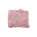 Miniatyrbillede 2 af 8: Tyl Rulle Farverig Gradient Blomst Sløjfe Knude Mesh Stof Rulle DIY Materiale Webbing Rød
