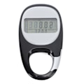 Miniatyrbillede 1 af 8: Walking Stegrækker Multifunktionel Memory Clip On Trin Tæller til Rejser Bjergbestigning Sport Sort
