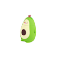 Miniatyrbillede 2 af 8: Tegnet avocado glas dobbeltlags sød vandkop Bærbar pigejuice drikkekop Studentgaver med bærbart bærerem