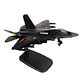 Miniatyrbillede 2 af 8: J 31 Kinesisk Jagerfly Model Høj Simulation Træk Tilbage Funktion Jagerfly Model Legetøj med Let Musik til Børn Gaver Legetøj Sort