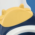Pikkukuva 7 / 8: Pottailuistu PVC Pehmeä Mukava Liukumaton Vakaa Vauvan Pottailuistu Kahvoilla Tytölle ja Pojalle Royalblue