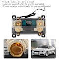 Miniatyrbilde 8 av 8: Bilstereo Strømsikringsholder Stereo Distribusjonsblokk Boks Digital Display (250A)