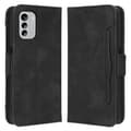 Moderne Nokia G60 etui med pung - Sort Svart black