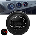 Miniatyrbillede 8 af 8: Voltmeter Måler Smart Interface Stabil Ydeevne Vibrationsreduktion Universal Voltmeter til Bilmodifikation 12V