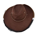 Miniatyrbild 2 av 8: Biodlare Cowboyhatt Åtdragningsdesign Andas Mesh Biodlingsslöja Hatt för biodlare Fiskare Jägare Campers