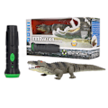 Miniatyrbild 1 av 8: RC Crocodilian Toys Innovativ infraröd ljussensor Ljudeffekter Fjärrkontroll Simulering Crocodilian Model för vuxna