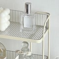 Miniatyrbillede 7 af 8: Transparent opbevaringsstativ med dobbelt lag Desktop Kosmetik Opbevaringsstativ Tilbehør Organizer til soveværelse