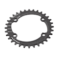 Miniatyrbilde 4 av 8: BCD 96MM smal bred kjedeplate Enkel kjedeplate for M6000 M7000 M8000 (svart 32T)