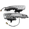 Miniatyrbillede 2 af 8: 2 stk LED Dagkørelys Blinklys Dobbelt Farver Passer til Nissan Altima 13-15