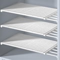 Miniatyrbillede 1 af 5: Udvidbar DIY Garderobeseparator - Hvid 75-120cm
