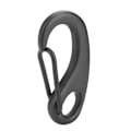 Miniatyrbillede 2 af 8: 316 Rustfrit Stål Snap Hook Clip Bolt Kit Scuba Diving Tilbehør (50MM, Sort)