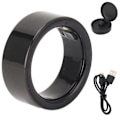 Miniatyrbillede 1 af 8: Smart Ring Sundhedstracker Bluetooth Sundhed Fitness Tracker Vandafvisende Smart Ring Aktivitetstracker til Kropstemperatur Blodsyre Sort N° 18