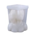Miniatyrbillede 3 af 8: DIY Silikon Lysform 3D Silikonstøbeform Lysformning Damekropsform Silikonform