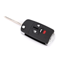 Miniatyrbillede 1 af 8: 3+1 Knaps Folding Fjernbetjening Flip Shell Nøgleholder Cover Passer til Mitsubishi 2007-2010 Eclipse