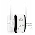 Miniatyrbilde 2 av 5: 2022 Ny 500m Trådløs Wifi Router 4G 5G 300mbps Aikeco EU STIKK