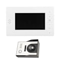 Miniatyrbild 2 av 8: 7-tums Intercom-dörrklocka för hemmabruk Handsfree Night Vision Kabelansluten videodörrklocka Intercom-system för hemmet 100‑240V US-kontakt