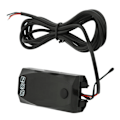 Miniatyrbillede 3 af 8: 3-i-1 Motorcykel LED Voltmeter Termometer Elektronisk Ur IP67 Vandafvisende Måler 6V-30V