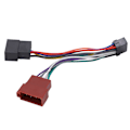Miniatyrbillede 6 af 8: ISO Ledningsnet Adapter Stik 16 Pins Bil Stereo Radio Loom Udskiftning til Alpine
