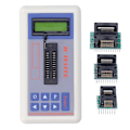 Miniatyrbild 1 av 8: TSH-06F Integrated Circuit Tester IC-transistormätare med 5V 3,3V AUTO-lägen för mikroelektronikingenjörer med terminal