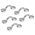 Miniatyrbillede 7 af 8: 5 stk Dæksøjerem Rustfrit stål 316 Pad Eye Tie Down Ankre Marine Kajak Kanotrigg 5 mm