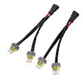 Pikkukuva 4 / 8: 2 kpl 9005 9006 Uros-H8 H9 H11 Naaras-Liitäntäjohdot Kuorma-auton LED-Johtojohdolle