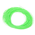 Miniatyrbillede 2 af 8: Nylon Flyfiskesnor med Flydende Loop Modvægt Fiskegrej Tilbehør Citron Grøn