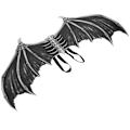 Miniatyrbilde 3 av 8: Halloween Vinger, Foldsammen Festkostyme Rekvisitt Cosplay Tilbehør for Barn Kid Gave Svart