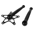 Miniatyrbild 5 av 8: MEIJUN Mountain Bike Vevsats 170 mm 130 BCD MTB Vevsats Vänster Höger Vevarmar Set Svart