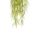 Pikkukuva 3 / 8: Teko-Admiralty Willow 77cm Muovi Realistinen Seinälle Ripustettava Admiralty Willow Toimistoon Olohuoneen Koristeluun Keltainen