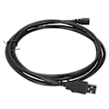 Miniatyrbild 6 av 8: Vinkel USB2.0-kabel, hane till mini-USB hane, 90 grader, för hårddisk, datortillbehör, höger sväng