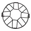 Miniatyrbilde 7 av 8: Motorsykkel Frontlysgrill Grill Frontlys Mesh Grillbeskyttelse Universal for motorsykkel med 6,5 tommers frontlys dobbelt tverrsnitt
