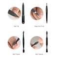Miniatyrbilde 6 av 8: Profesjonell neglklipper i rustfritt stål Tånegl Pedikyr Corrector Tool Clippers Kit