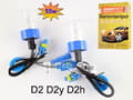 Miniatyrbilde 1 av 6: xenonpærer 55w D2y D2h 5000k 2-pakning HID nbb 225 alpha MultiColor MultiColor D2y D2h 5000k