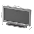 Miniatyrbillede 8 af 8: 1:12 Moderne Miniature LCD-TV Dukkehustilbehør Rumsmøbler Legetøj