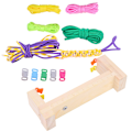 Miniatyrbillede 3 af 8: Jig Træ Paracord Armbånds Maker Faldskærmsledning Armbånds Makers DIY Håndværk Værktøj
