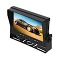 Miniatyrbillede 2 af 8: IPS Bakkamera Monitor HD Fuldvisning 2‑Videoudgange Solskærm Design til Lastbiler Høstmaskiner