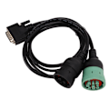Miniatyrbillede 3 af 8: Scanner Diagnostisk Kabel 402048 6 Pin 9Pin Kodelæser Adapter Udskiftning til NEXIQ USB Link1