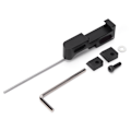 Miniatyrbillede 2 af 8: Plungerskrue i aluminiumlegering til recurve- og compoundbuer til udendørs skydesport - sort