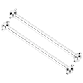 Miniatyrbilde 1 av 8: 2 stk Drivakselutskiftningstilbehør Passer for HS 18301 18302 18311 18312 1/18 RC-bil