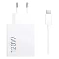 Miniatyrbilde 1 av 2: Xiaomi 120W hurtiglader, HyperCharge Type A europeisk pluggadapter, med 1 meter kabel