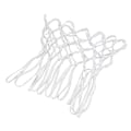 Miniatyrbild 8 av 8: 2st hållbara basketnät Nylon Vit Universal Heavy Duty basketnätbyte i alla väder för inomhus utomhus