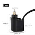 Miniatyrbilde 4 av 8: 2-pinners forgasser automatisk elektrisk choke for GY6 50cc 125cc 150cc scootermoped