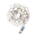 Miniatyrbild 4 av 8: Ball String Light 100 lysdioder 16 färger USB-driven dekorativ lampslinga med fjärrkontroll för Gardinvardagsrum
