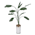 Pikkukuva 4 / 8: 1:12 Miniatyyridokkitalon kasvit Elävä banaanipuun simulaatio Bonsai-kasvikoriste L